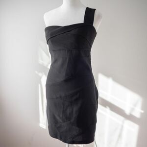 Y2K Deb Black Lace Stretch Bodycon Prom Hoco Dance Cocktail Club mini dress